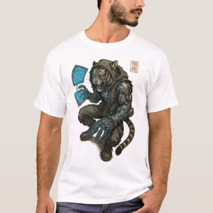 Camiseta Cyberpunk Tiger (Hacker)