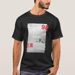 Camiseta Cyberpunk Tokyo Streetwear Aesthet