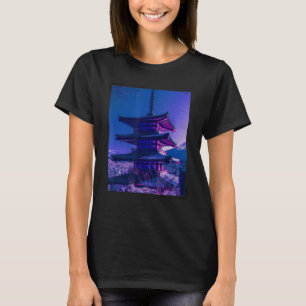 Camiseta Cyberpunk Tokyo Streetwear Aesthet Japonês