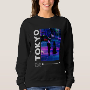 Camiseta Cyberpunk Tokyo Streetwear Aesthet Japonês