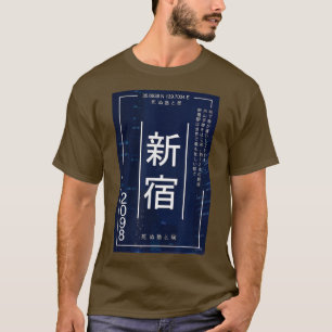 Camiseta Cyberpunk Tokyo Streetwear Vaporwave Aest