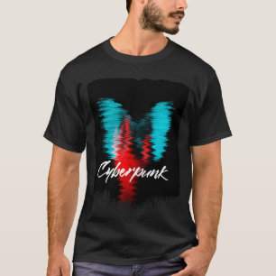 Camiseta Cyberpunks Japan Streetwear Glitch 80s 90s Sad Vap