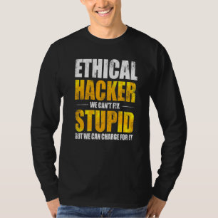 Camiseta Cybersecurity do Hacker Ético - Testor de Caneta 1