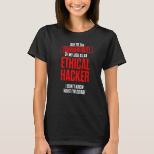 Camiseta Cybersecurity do Hacker Ético - Testor de Caneta 7