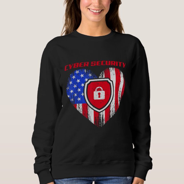 Camiseta Cybersecurity IT Analyst Certified Tech Security 1 (Frente)