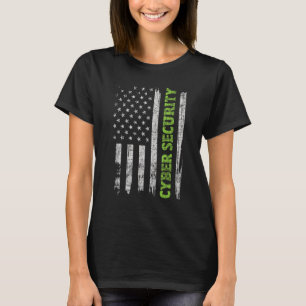 Camiseta Cybersecurity - Programa de Engenheiro de Computad