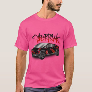 Camiseta Cybertruck vermelho