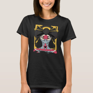 Camiseta Cyborg Geisha Japonês Cyber Aestética
