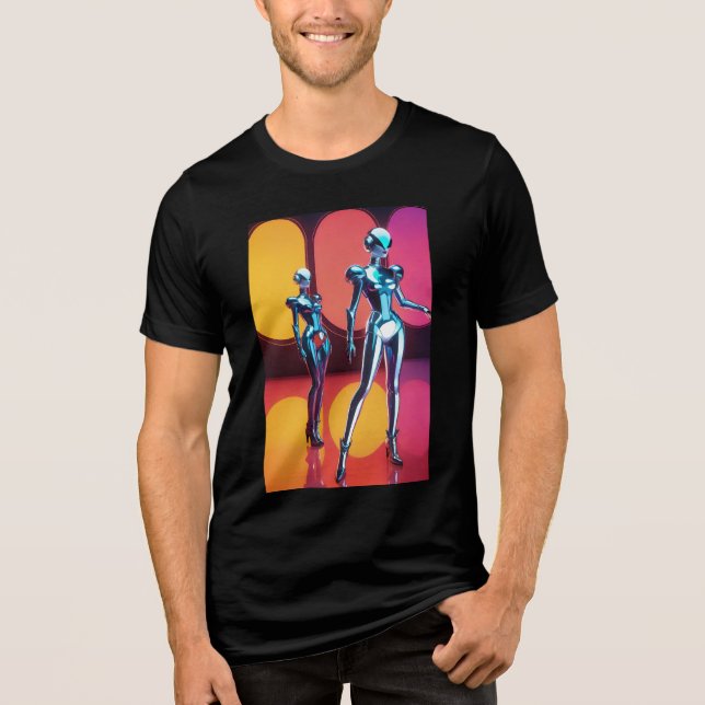 Camiseta Cyborg Party Girls III (Frente)