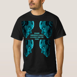 CAMISETA CYBORG ROBOTIC HEAD