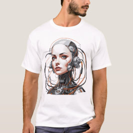 Camiseta Cyborg weiblich