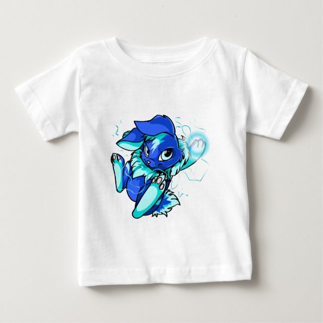 Camiseta Cybunny Amarelo com Estrelas (Frente)