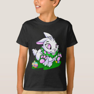 Camiseta Cybunny verde que compete através dos neggs