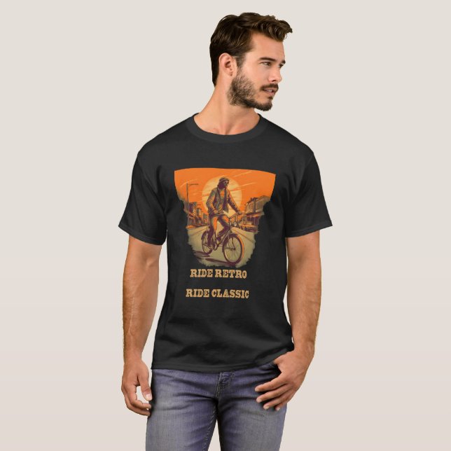 Camiseta Cycling Adventure Through Scenic Countryside (Frente Completa)
