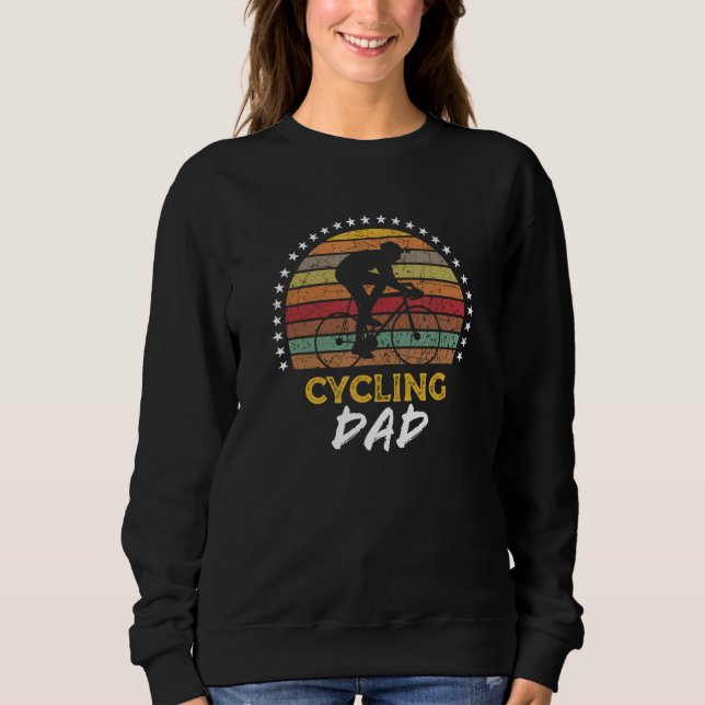Camiseta Cycling Biking Dad Father Bike Rider Graphic (Frente)