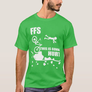 Camiseta Cycling Crash Funny Mountain Biking FFShis Is Gonn