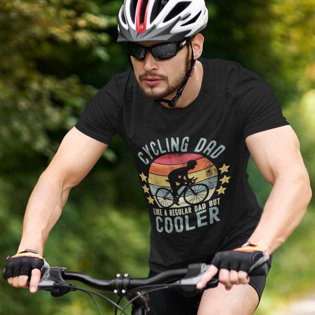 Camiseta Cycling Dad Like a Regular Dad But Cooler (Criador carregado)
