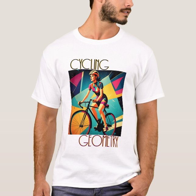 Camiseta Cycling Through Geometry (Frente)