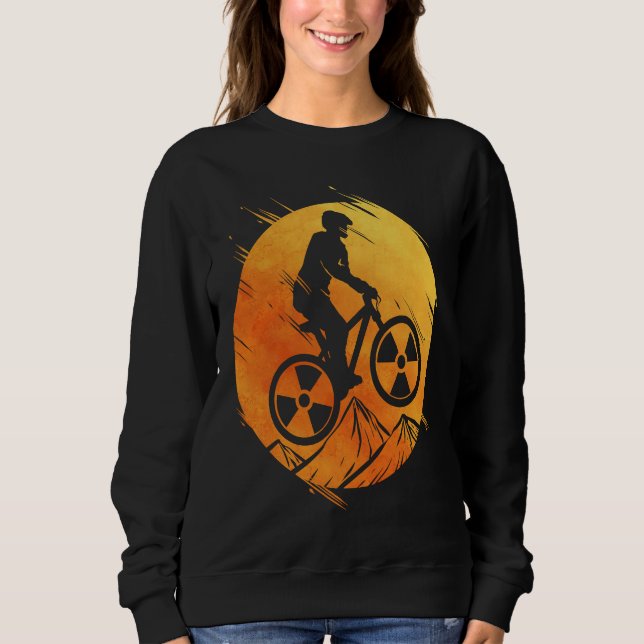 Camiseta Cyclist mountain bike for bike tour bike (Frente)