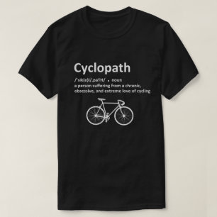 Camiseta Cyclopath Divertido Ciclismo para Ciclistas e Moto