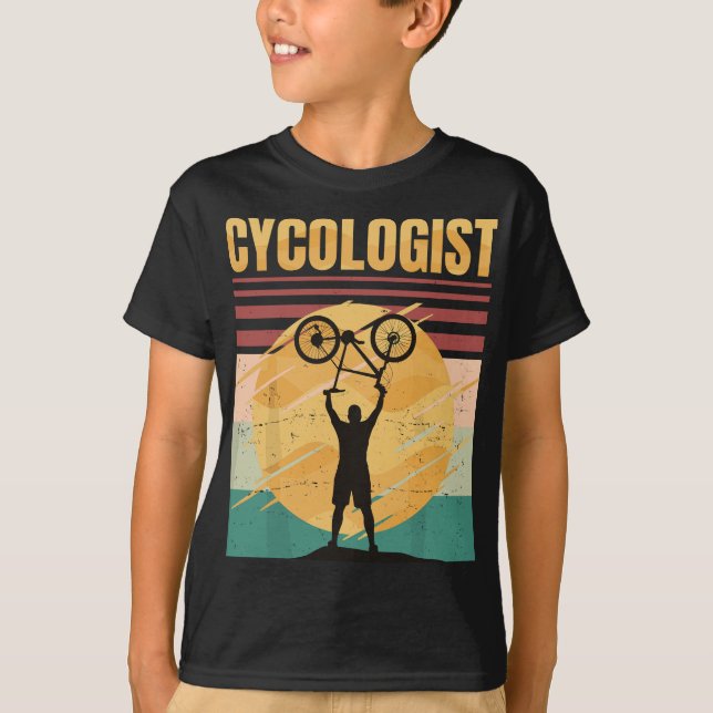 Camiseta Cycologist - Bike - Bicicleta Raça Hobby Race - Re (Frente)