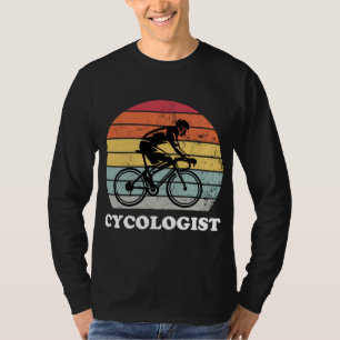Camiseta Cycologist ciclista Road Bike Bicycle Funny MTB Cy