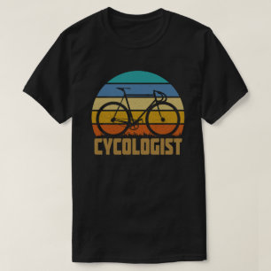 Camiseta Cycologist Funny Bike Bicicleta Ciclografando Pres