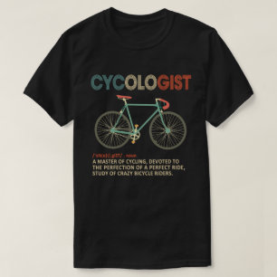 Camiseta Cycologist Funny Bike Bicicleta Ciclografando Pres