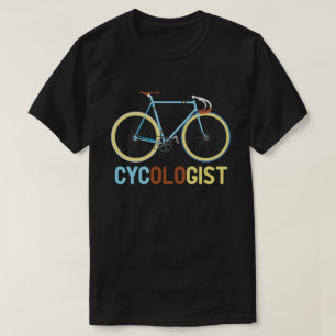 Camiseta Cycologist Funny Bike Bicicleta Ciclografando Pres