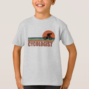Camiseta Cycologist tem um ciclismo engraçado dizendo