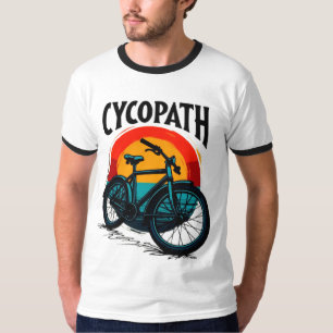Camiseta Cycopath: Bike Energetica com Teto Gráfico do Sol