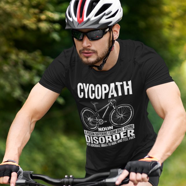 Camiseta Cycopath, Funny Gift for Cycling (Criador carregado)