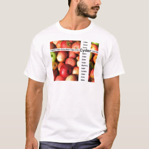 Camiseta Cyder - cidra real da cheio-fruta