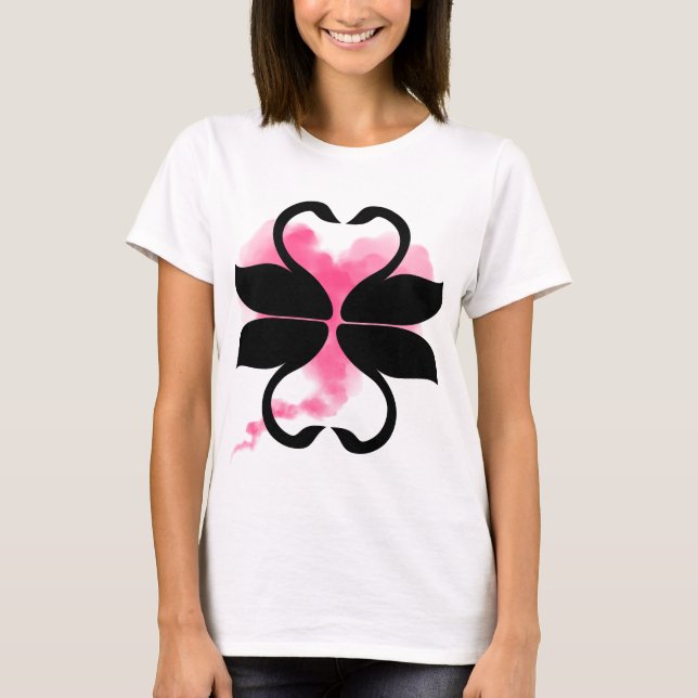 Camiseta cygnes  (Frente)