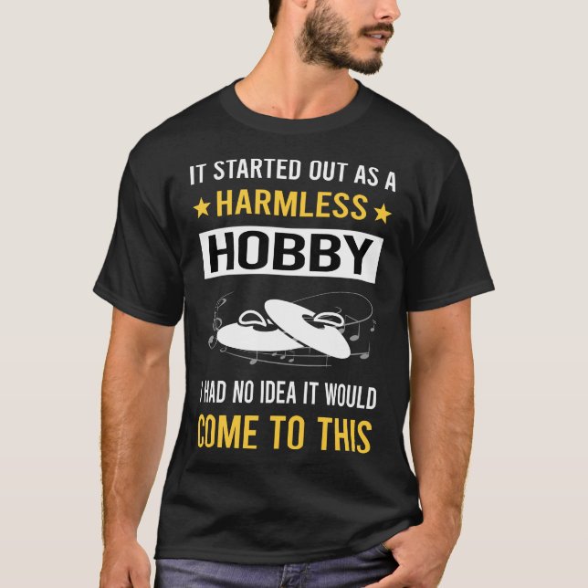 Camiseta Cymbals de Hobby sem Hemorragia (Frente)