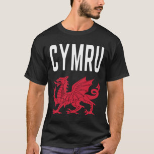 Camiseta Cymru Cymraeg Wales Roots Rugby Ortod Ser Galês