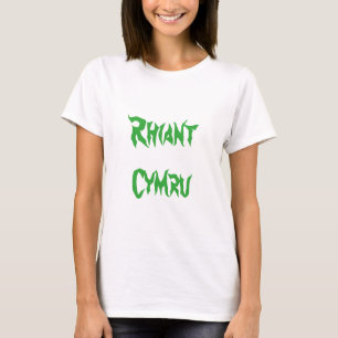 Camiseta Cymru - Parente galês em galês