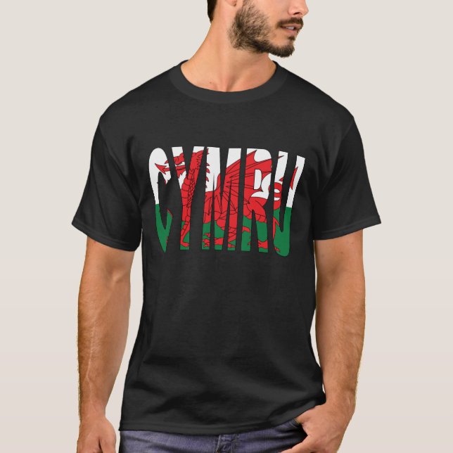 Camiseta CYMRU - Wales (Frente)