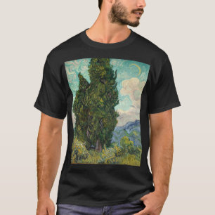 Camiseta Cypress 1889 Vincent Van Gogh