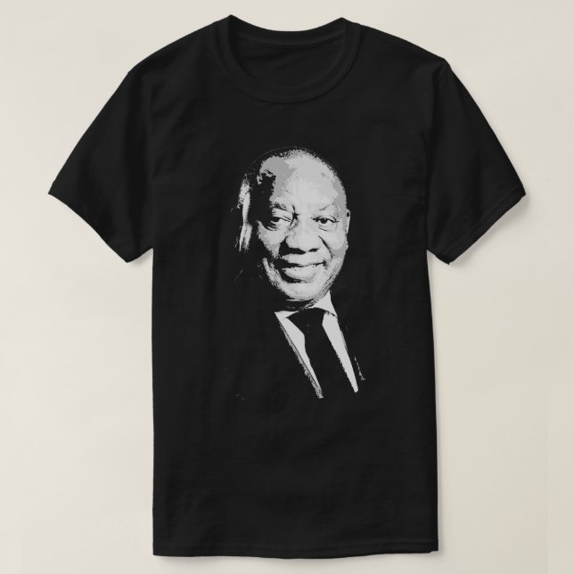Camiseta Cyril Ramaphosa (Frente do Design)