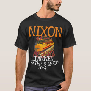 Camiseta CZAR Bronzeado Descansado & Pronto NIXON 2032 Pres