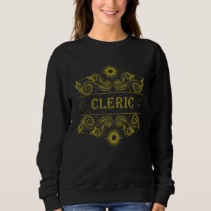 Camiseta D20 Dados Clero Classe RPG Mesaredonda
