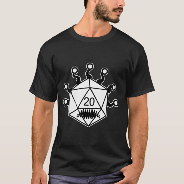 Camiseta d20 Observador! (Frente)