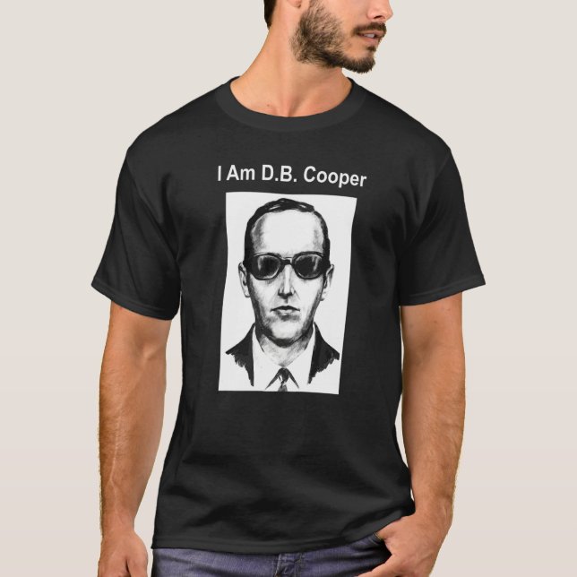 Camiseta D B Cooper  2 (Frente)
