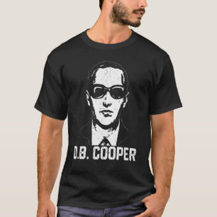 Camiseta D B Cooper Paraquedismo Sequestrador de Avião Eu