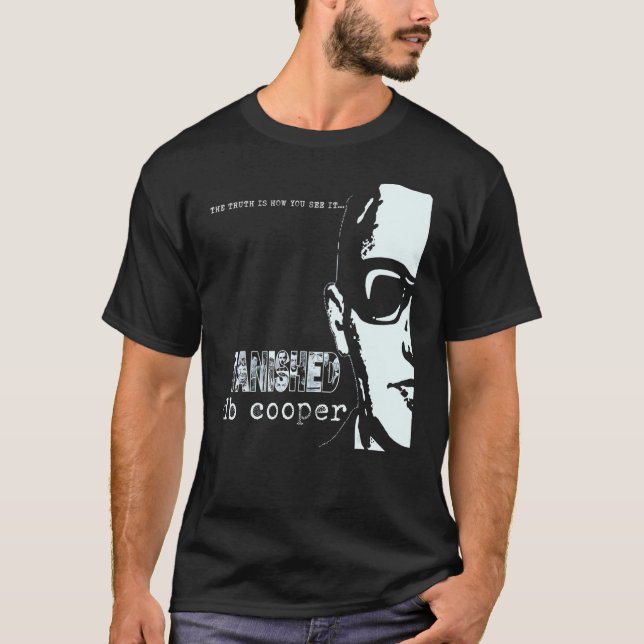 Camiseta D B Cooper Skyjacker Hijack Retro 60s Estilo Gráfi (Frente)