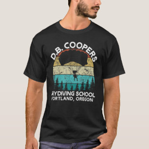 Camiseta D B Coopers Skydiving School Portland Oregon