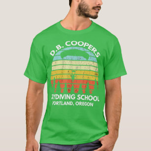 Camiseta D B Coopers Skydiving School Portland Oregon Funny