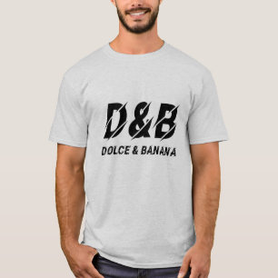 Camiseta D & B   Dolce & Banana   Banana Funny 