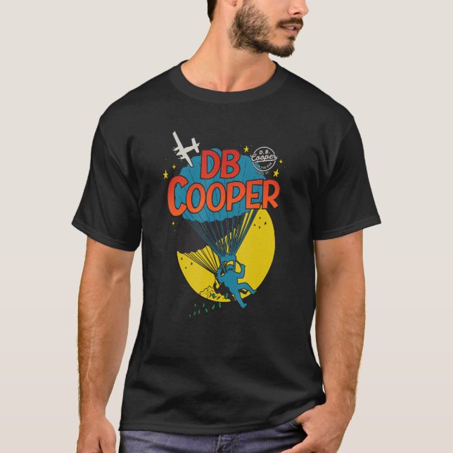 Camiseta D B. Homens Legendários Urbanos Americanos Cooper (Frente)